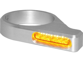 Heinz Bikes Zc Line Classic Led Turn Signal Silver Anodized Clear Led Heinz Bikes Default Title