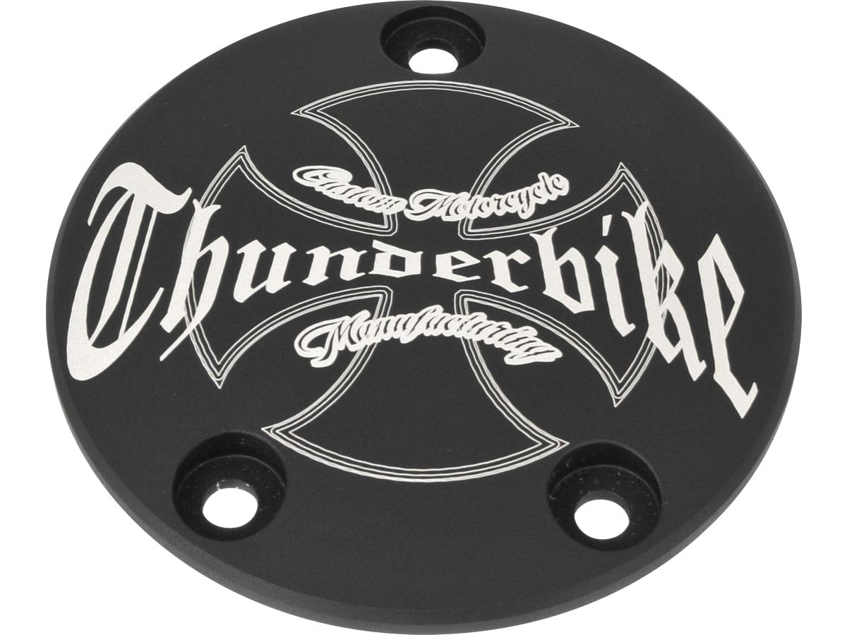 Thunderbike Thunderbike Point Cover 3 Hole, With Thunderbike Logo Black Thunderbike Default Title
