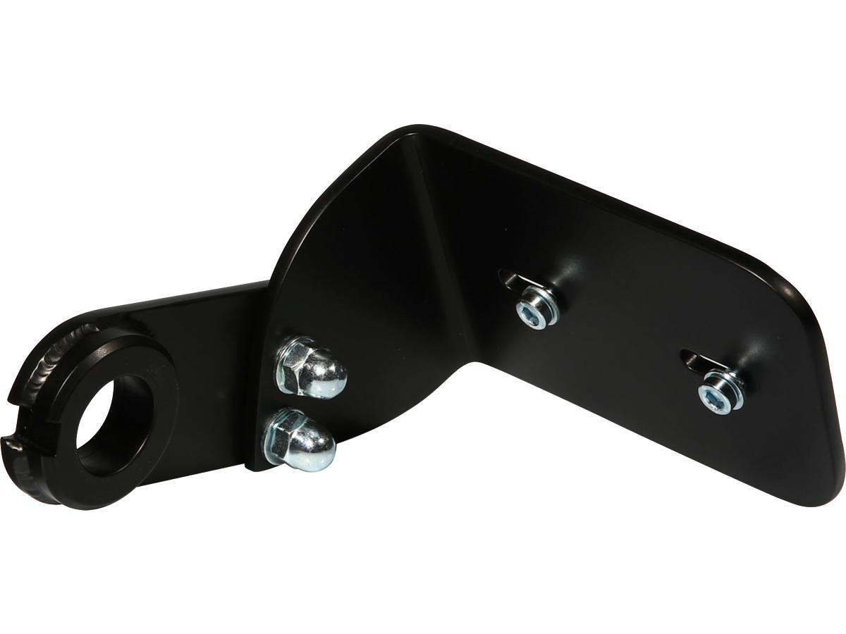 Thunderbike Short Side Mount License Plate Bracket Black Satin Thunderbike Default Title
