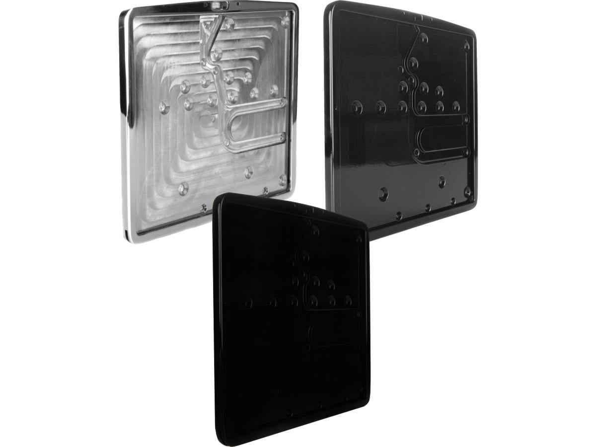 Thunderbike Inside License Plate Base Plate Japan Size 230x125mm Aluminium Polished Thunderbike Default Title