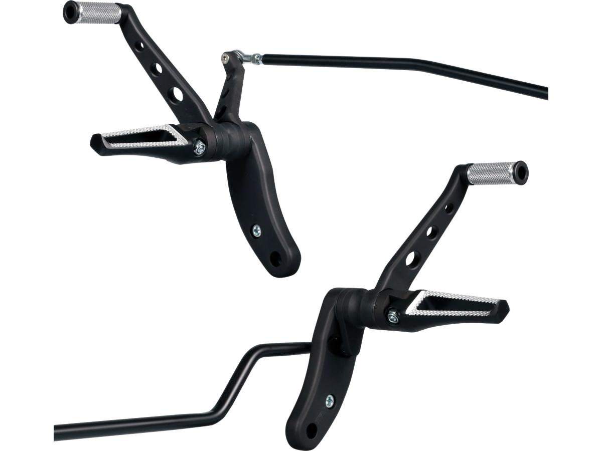 Thunderbike Forward Control Kit For Dyna V Tech, Standard Forward Black Thunderbike Default Title