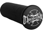 Thunderbike Tb Logo Base Grip And Footpeg Toppers Black Thunderbike Default Title