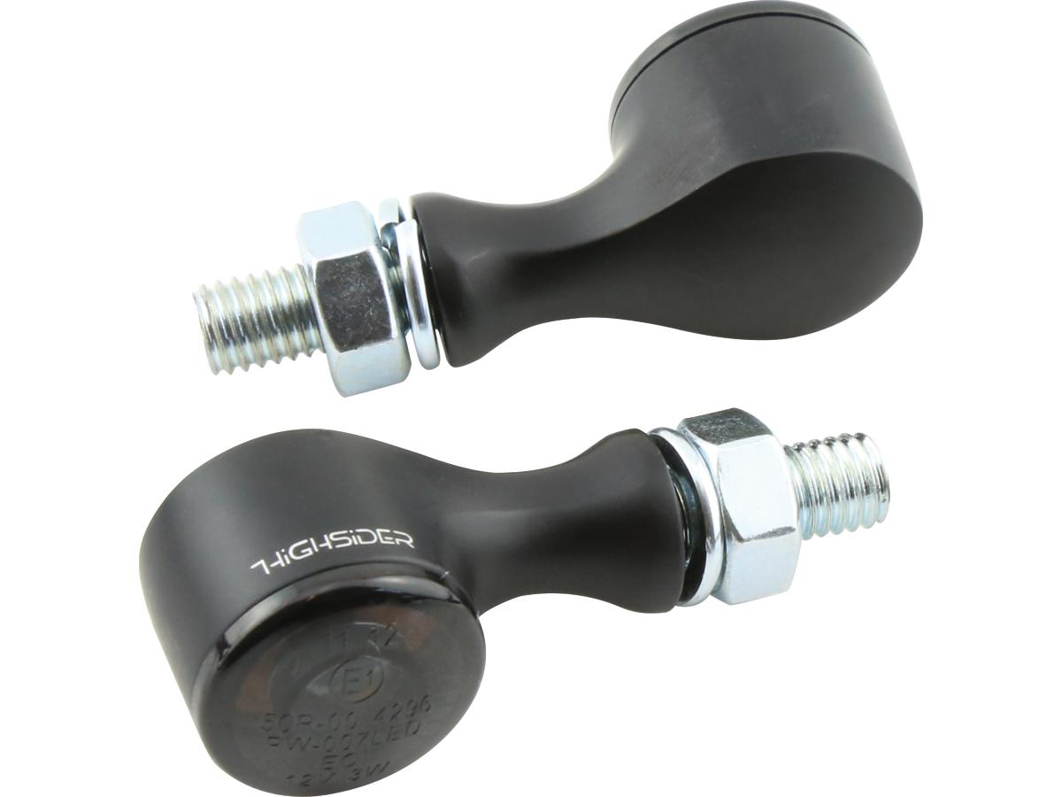 Highsider Apollo Classic Led Turn Signal Smoke Lens Black Smoke Led Highsider Default Title