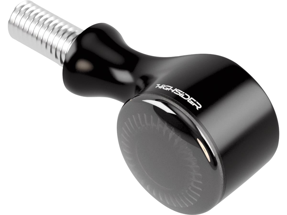 Highsider Apollo Classic Led Turn Signal/Position Light Smoke Lens Black Smoke Led Highsider Default Title