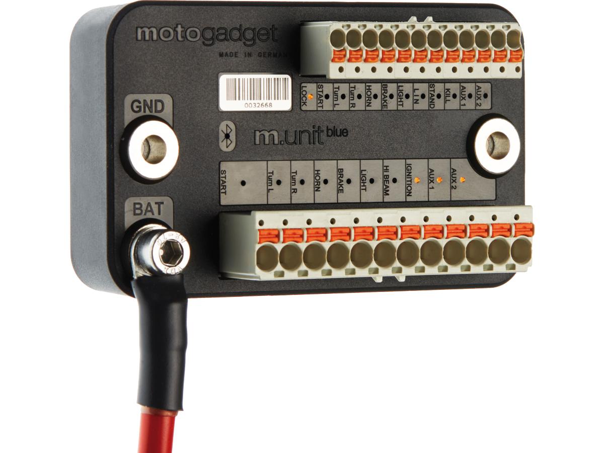 Motogadget Mo.Unit Control Box, Blue Control Box Motogadget Default Title
