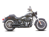 Falcon Double Groove 2 In 2 Exhaust System Black Satin Falcon Default Title