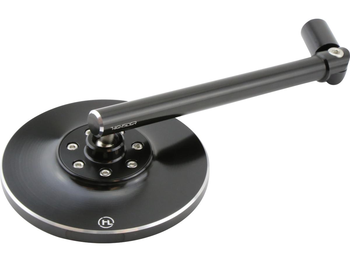 Highsider Conero Mirror 175 Mm Stem Black, Anodized Highsider