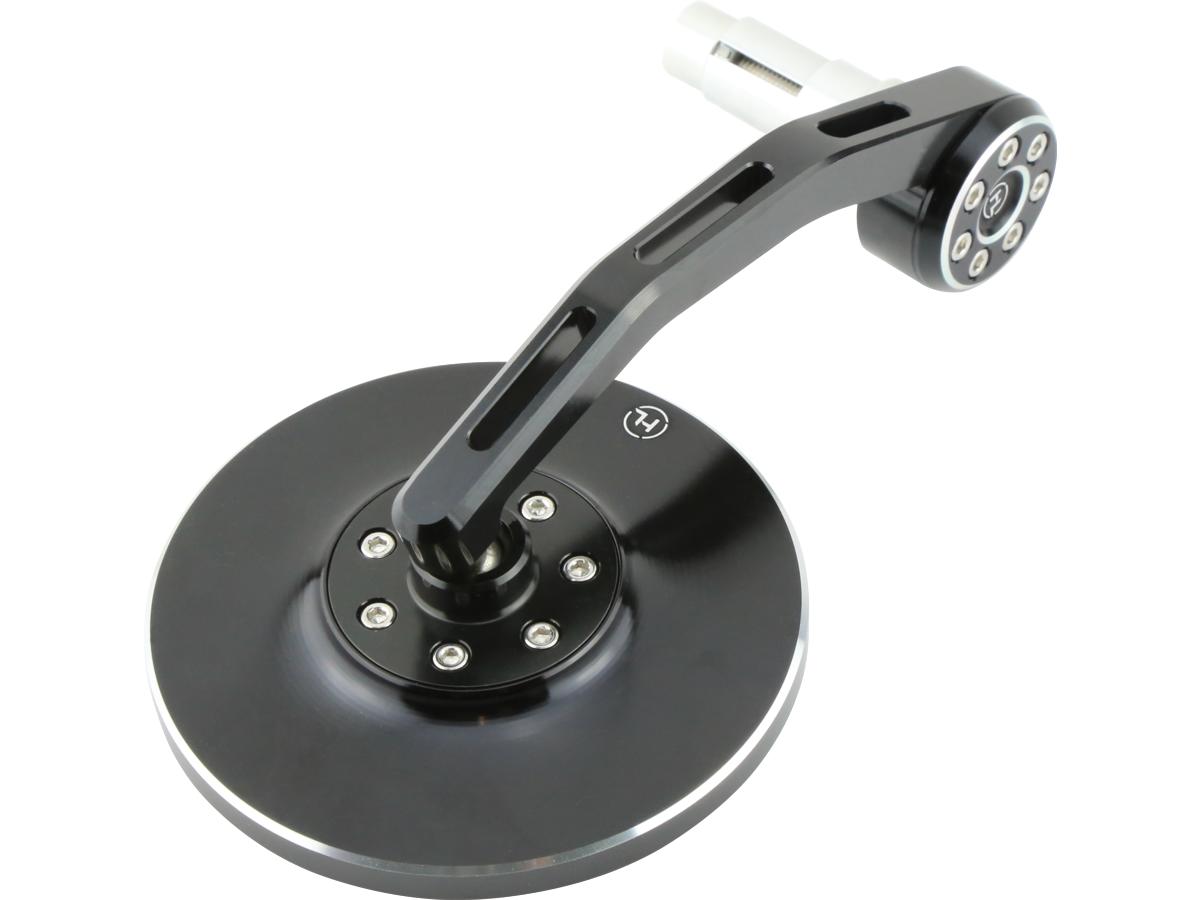 Highsider Conero Bar End Mirror 118 Mm Stem Black, Anodized Highsider