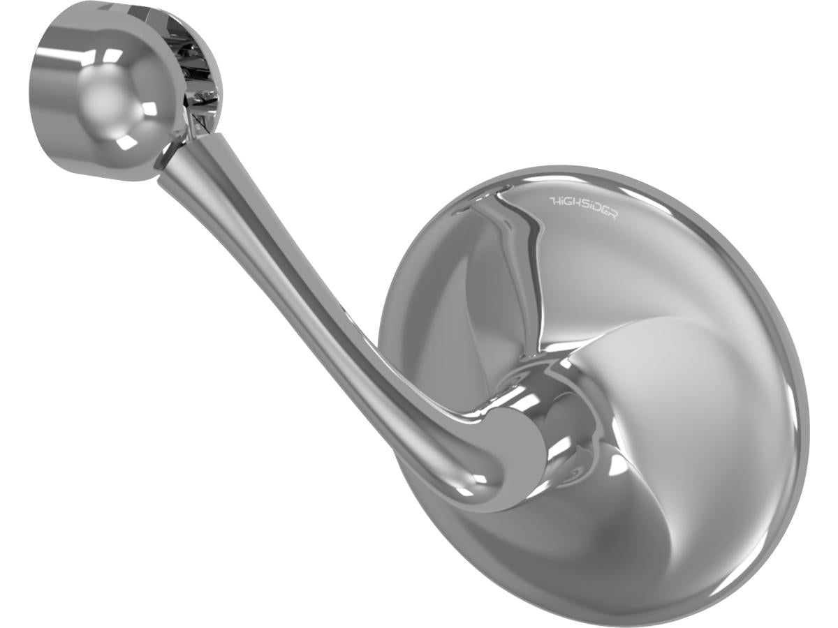 Highsider Classic Bar End Mirror 150 Mm Stem Chrome Highsider Default Title