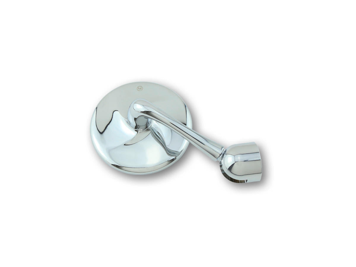Highsider Classic Bar End Mirror 150 Mm Stem Chrome Highsider