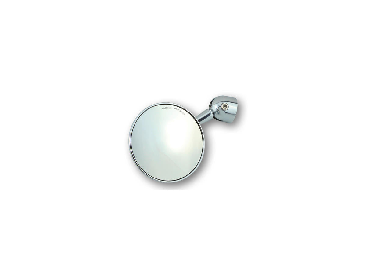 Highsider Classic Bar End Mirror 150 Mm Stem Chrome Highsider