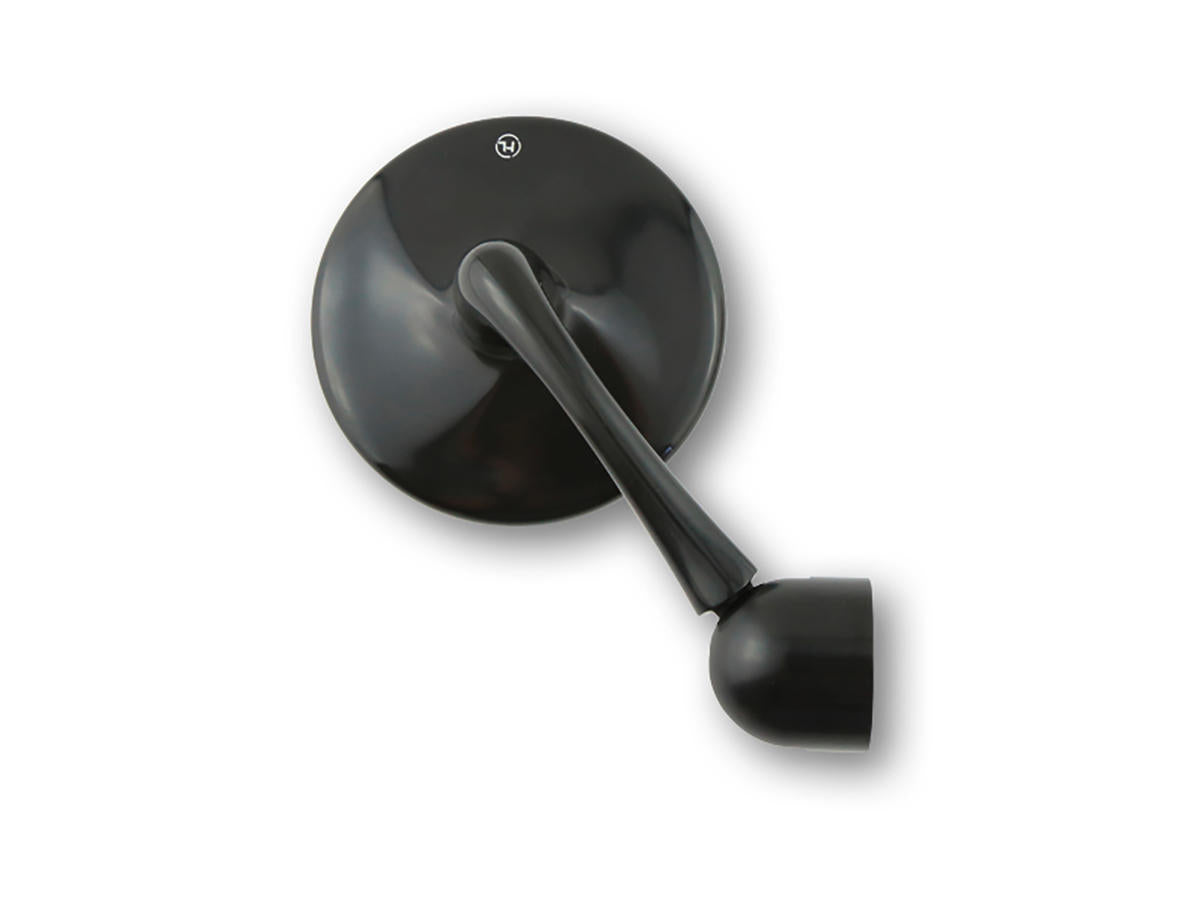 Highsider Classic Bar End Mirror 150 Mm Stem Black, Anodized Highsider