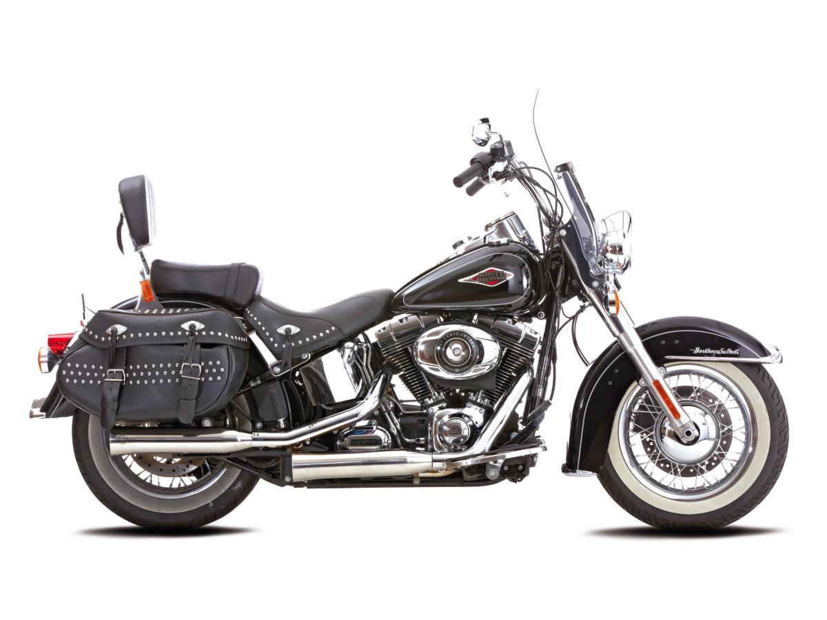 Falcon Double Groove Slip On Mufflers Polished Falcon Default Title