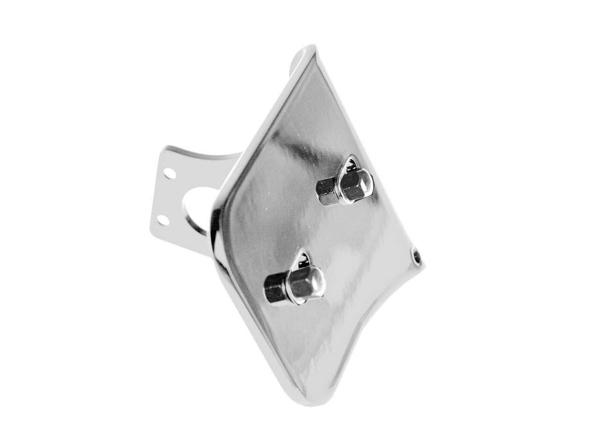 Thunderbike Short Side Mount License Plate Bracket Polished Thunderbike Default Title