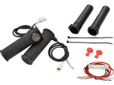 Daytona Japan 3 Level 1" Heated Grips Black 1" Throttle By Wire Cable Operated Daytona Japan Default Title