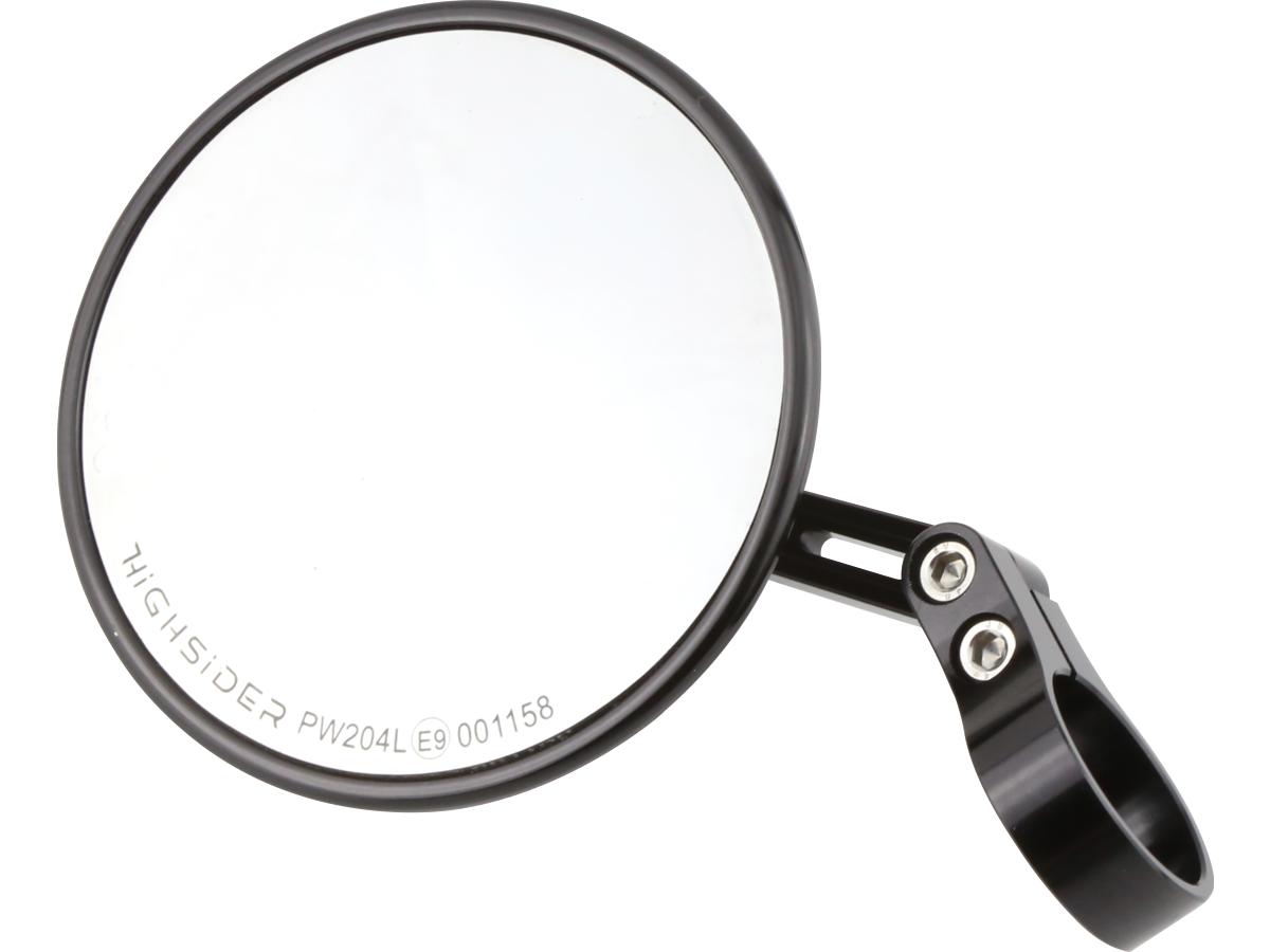 Highsider Montana 2 Bar End Mirror 120 Mm Stem Black Highsider