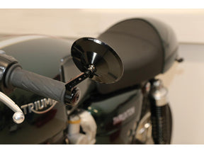 Highsider Montana 2 Bar End Mirror 120 Mm Stem Black Highsider