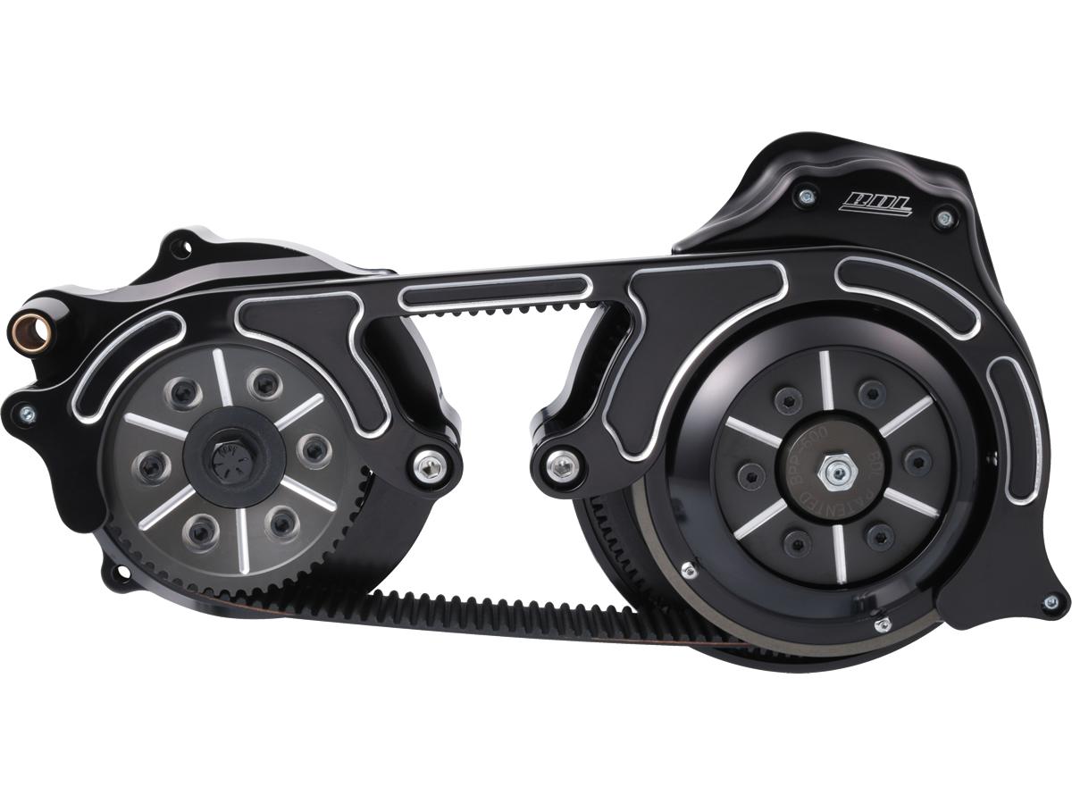 Bdl 2" Open Belt Drive Kit For Miwaukee Eight Touring 6 Hole; 52 Tooth Front/69 Tooth Rear, 132 Tooth 2" Belt Black Bdl Default Title