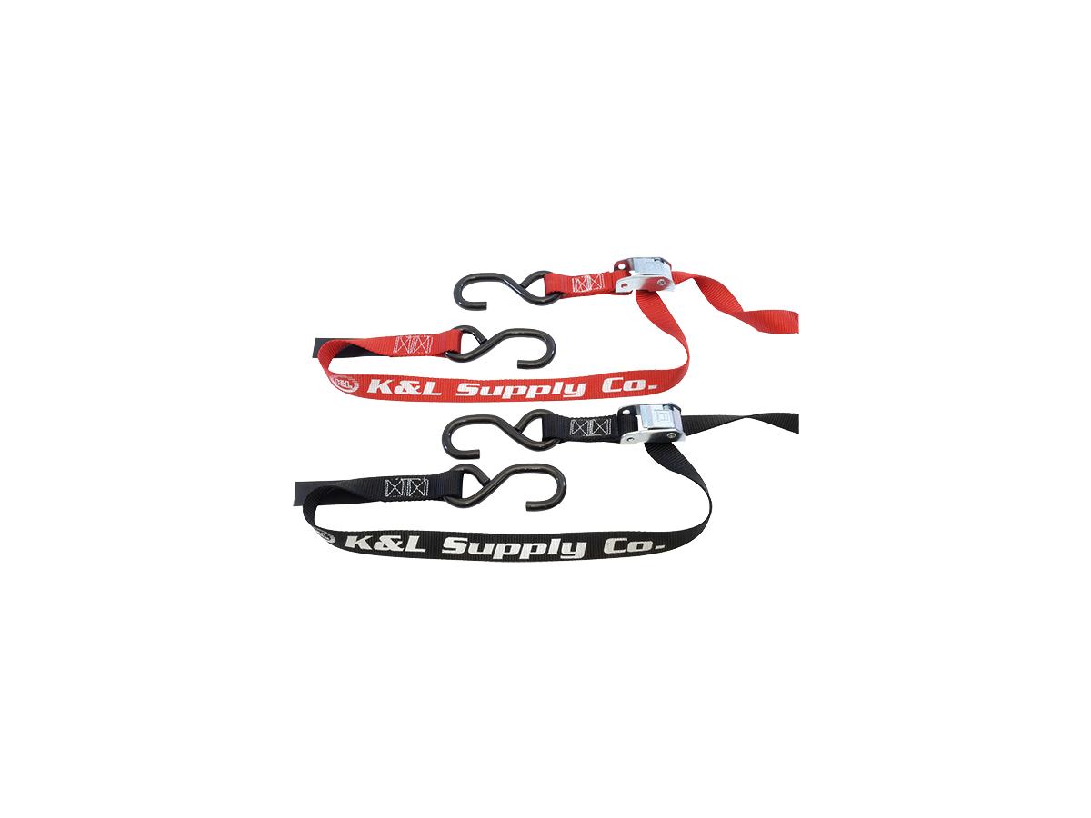 K&Amp;L Supply Heavy Duty Tie Downs, 1800 Cm, 900kg, Black Tie Down K&Amp;L Supply Default Title