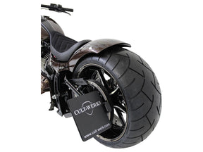 Cult Werk Sidemount License Plate Bracket Kit Germany 180 X 200 Mm Black Powder Coated Cult Werk Default Title