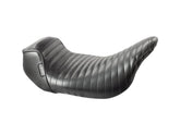 Le Pera Sprocket Pleated Stitch Seat Black Vinyl Le Pera Default Title