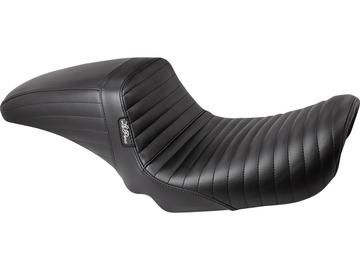 Le Pera Kickflip Seat Pleated Stitch Black Vinyl Le Pera Default Title
