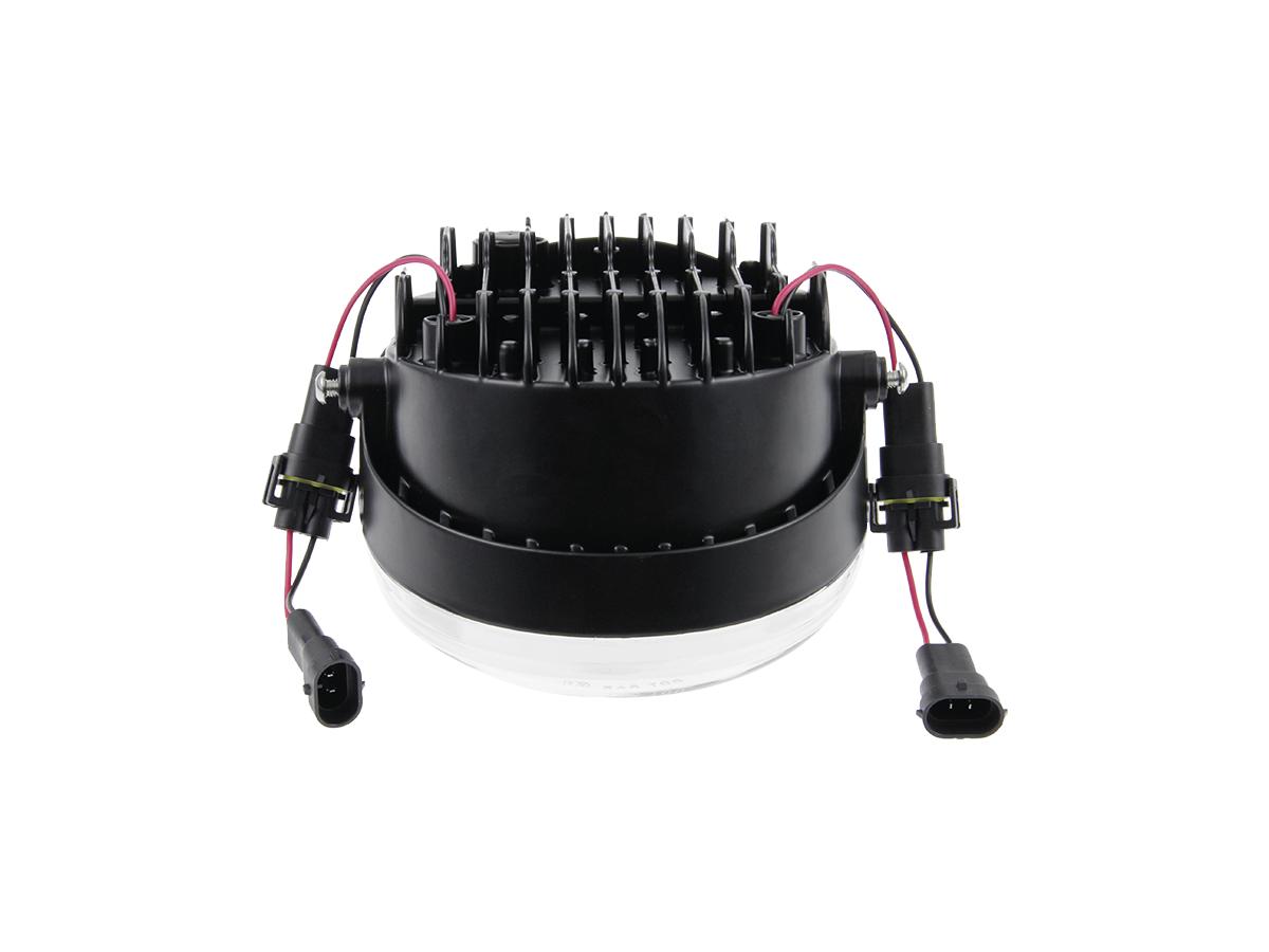 Cult Werk Led Headlamp For V Rod, Night Rod Black Projector Led Cult Werk