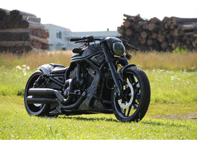 Cult Werk Led Headlamp For V Rod, Night Rod Black Projector Led Cult Werk