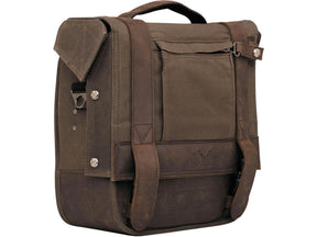 Burly Brand Voyager Saddlebag Dark Oak Burly Brand