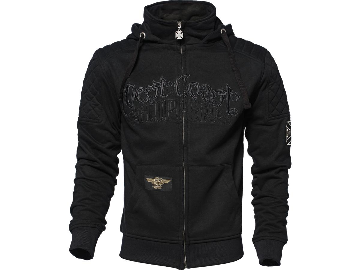 West Coast Choppers Por Vida Zip Hoodie West Coast Choppers Default Title