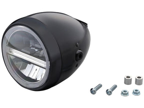 Daytona Japan Neo Vintage 5 3/4" Headlight Matte Black Powder Coated Reflector Led Daytona Japan Default Title