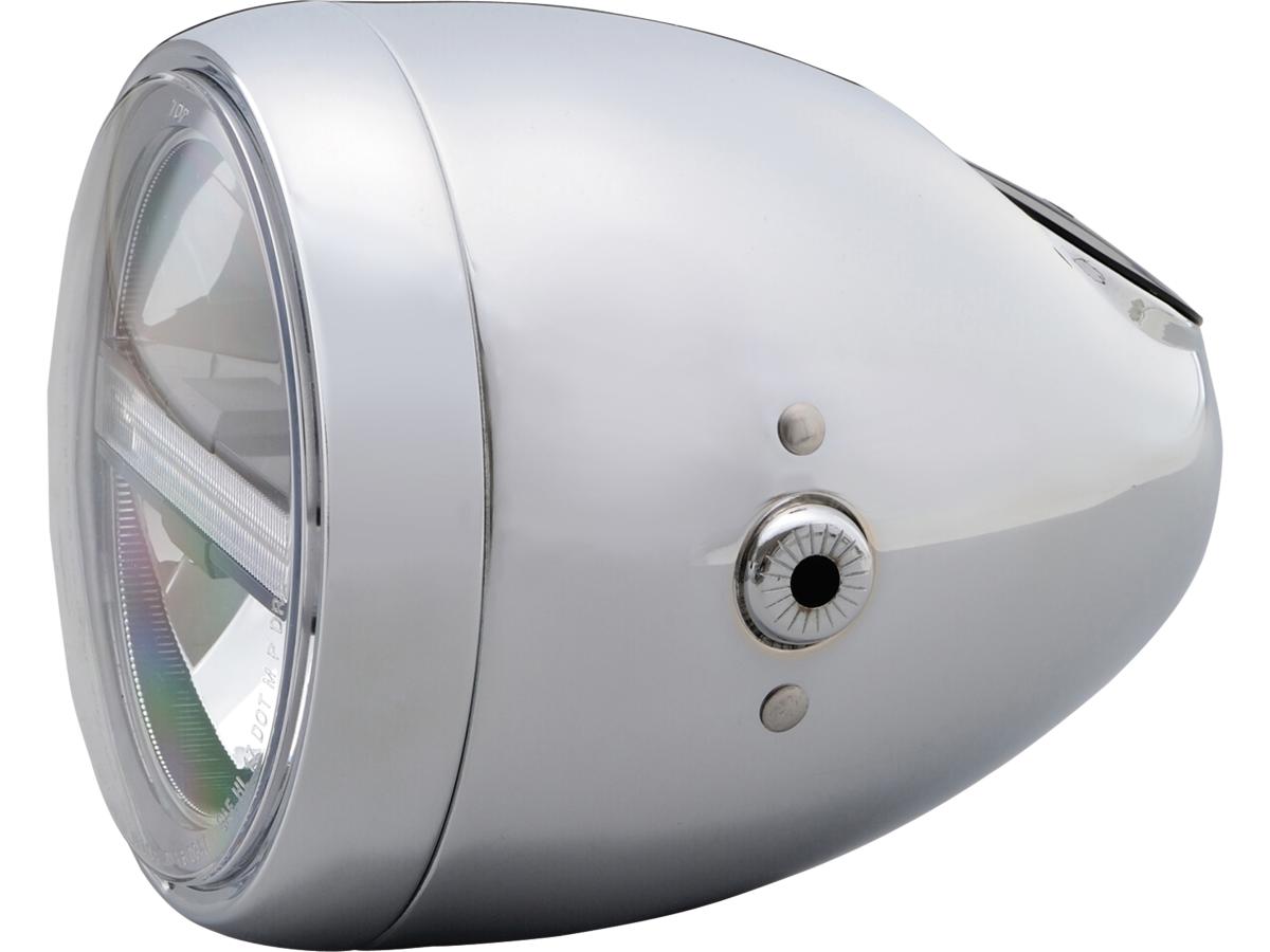Daytona Japan Neo Vintage 5 3/4" Headlight Chrome Led Daytona Japan Default Title