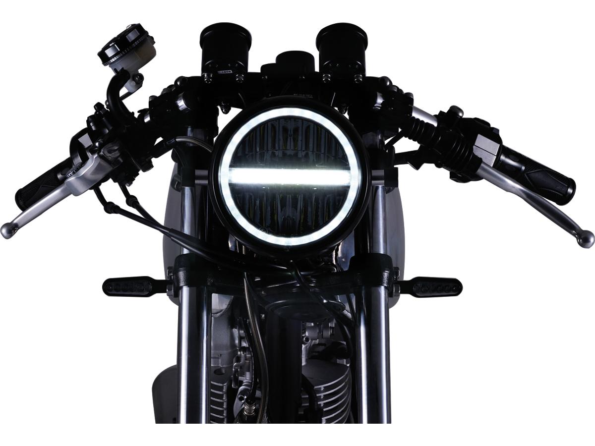 Daytona Japan Neo Vintage 5 3/4" Headlight Chrome Led Daytona Japan