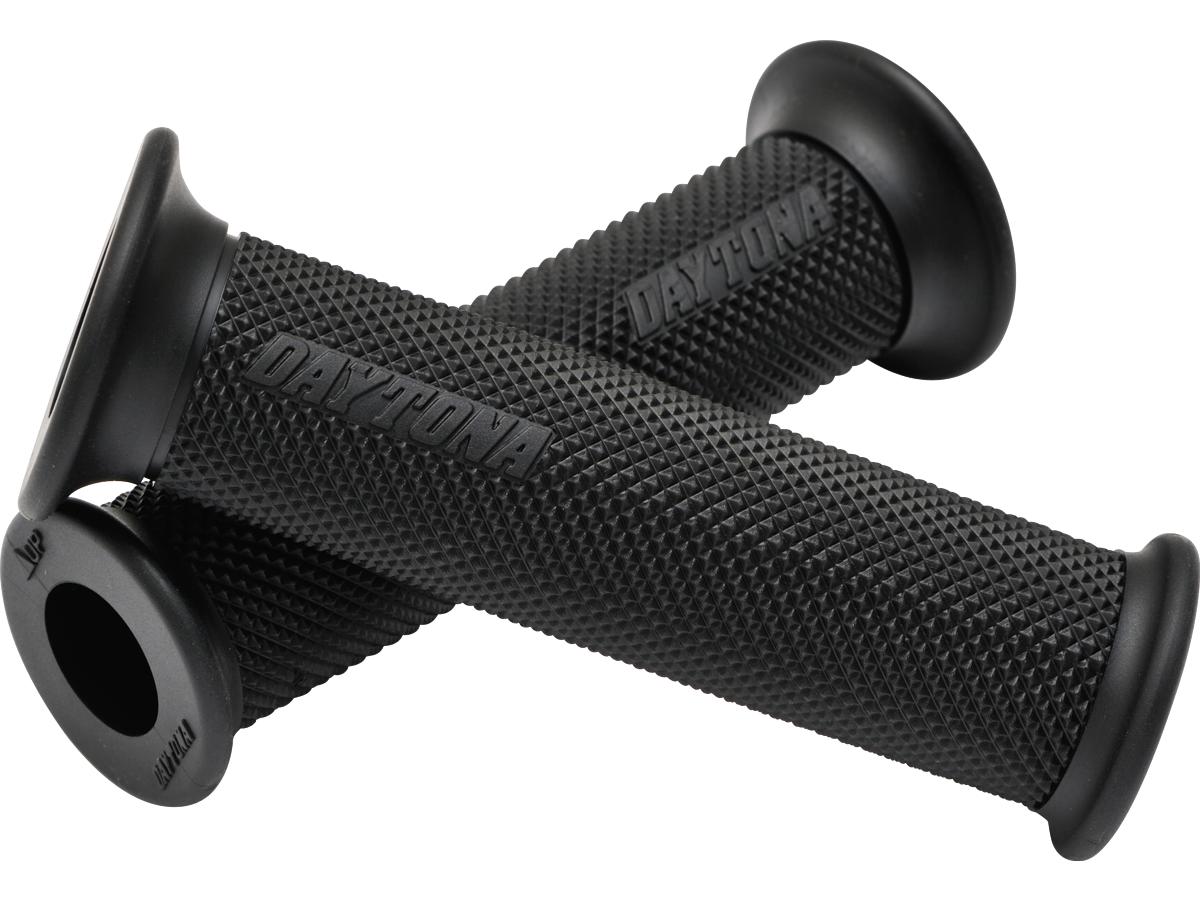 Daytona Japan D'grip Grips Black 7/8" Throttle By Wire Throttle Cables Daytona Japan Default Title