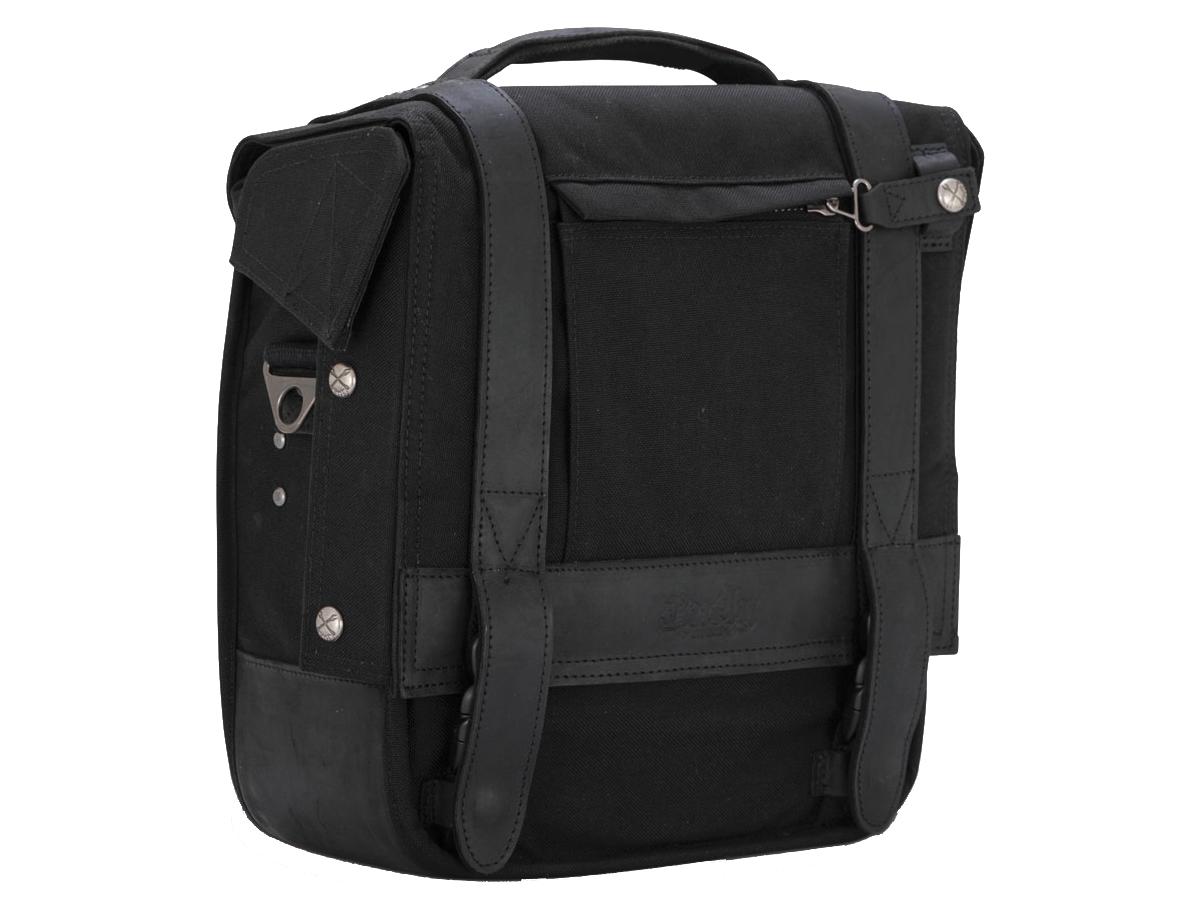 Burly Brand Voyager Saddlebag Black Burly Brand