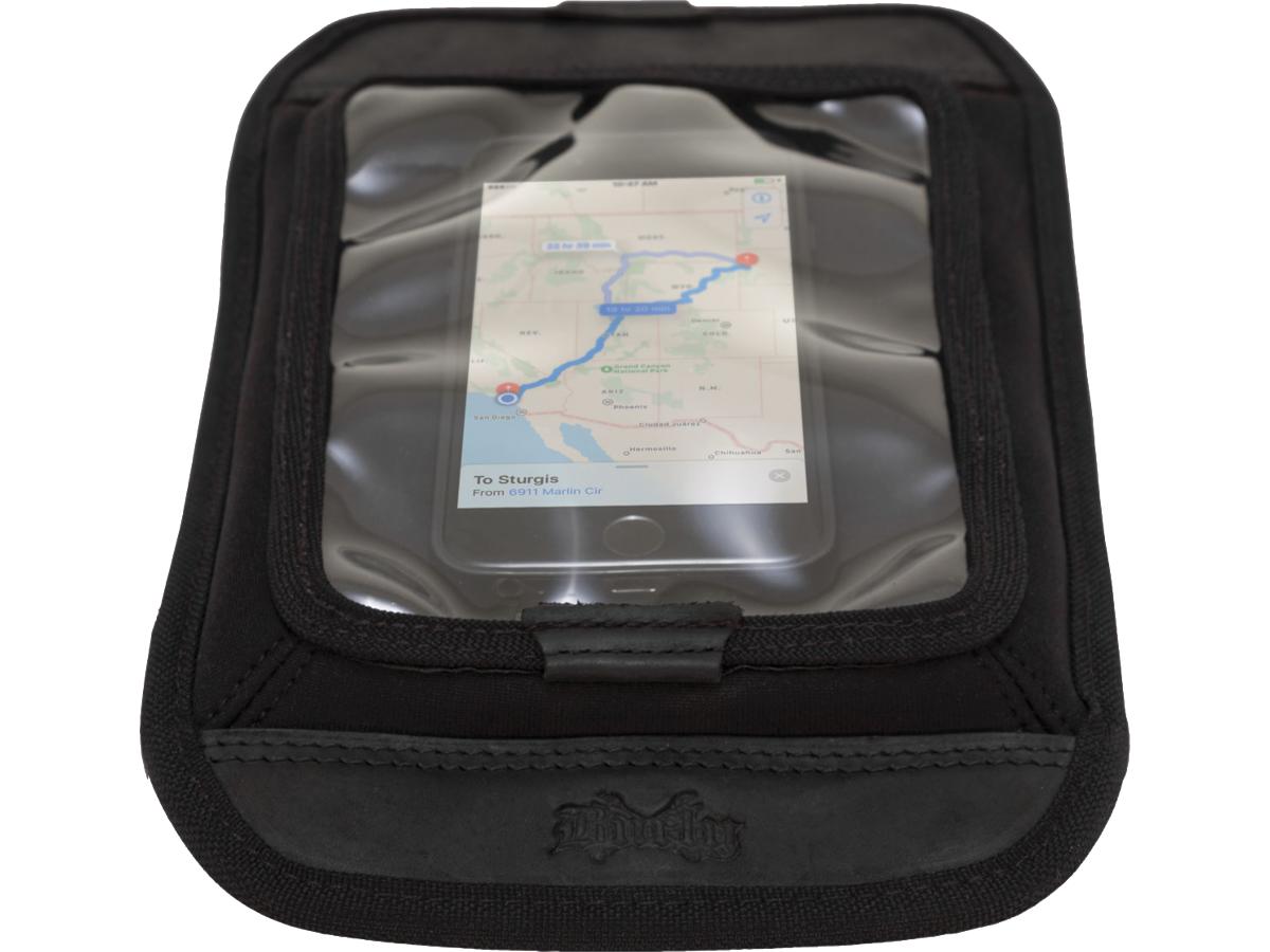Burly Brand Voyager Magnetic Map Tank Screen Black Burly Brand Default Title