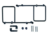 Burly Brand Voyager Bracket Kit Saddlebag Mounting Kit Black Powder Coated Burly Brand Default Title