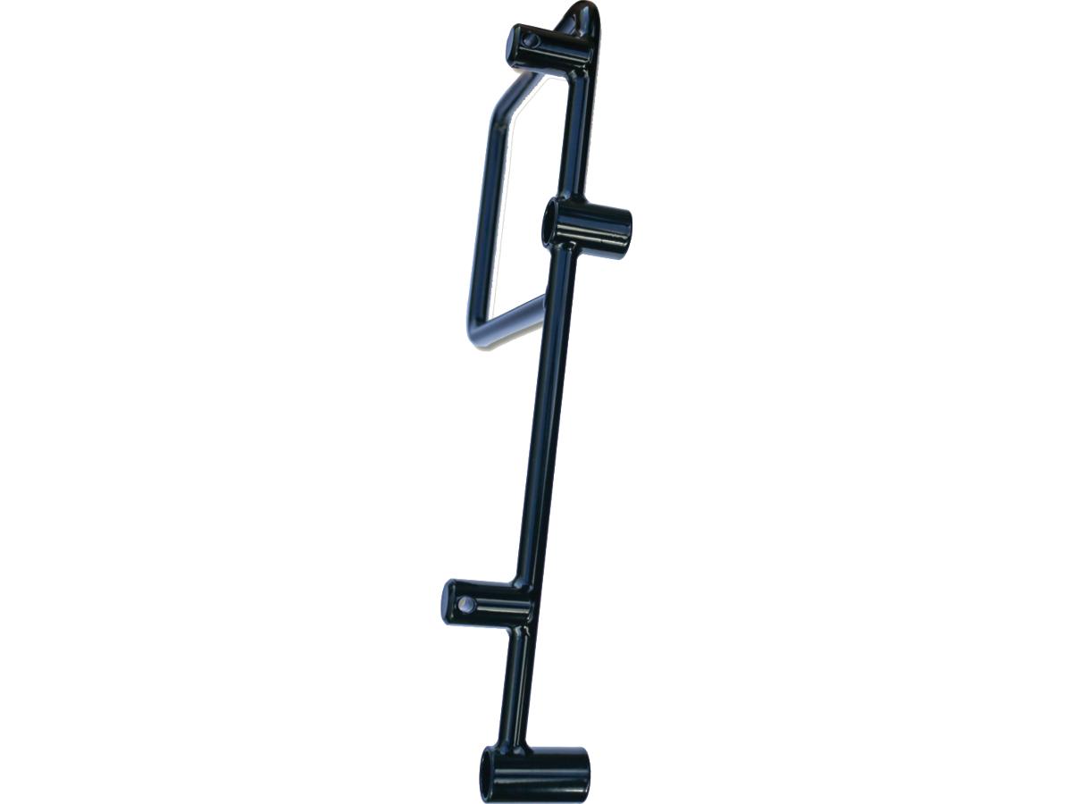 Burly Brand Voyager Bracket Kit Saddlebag Mounting Kit Black Powder Coated Burly Brand
