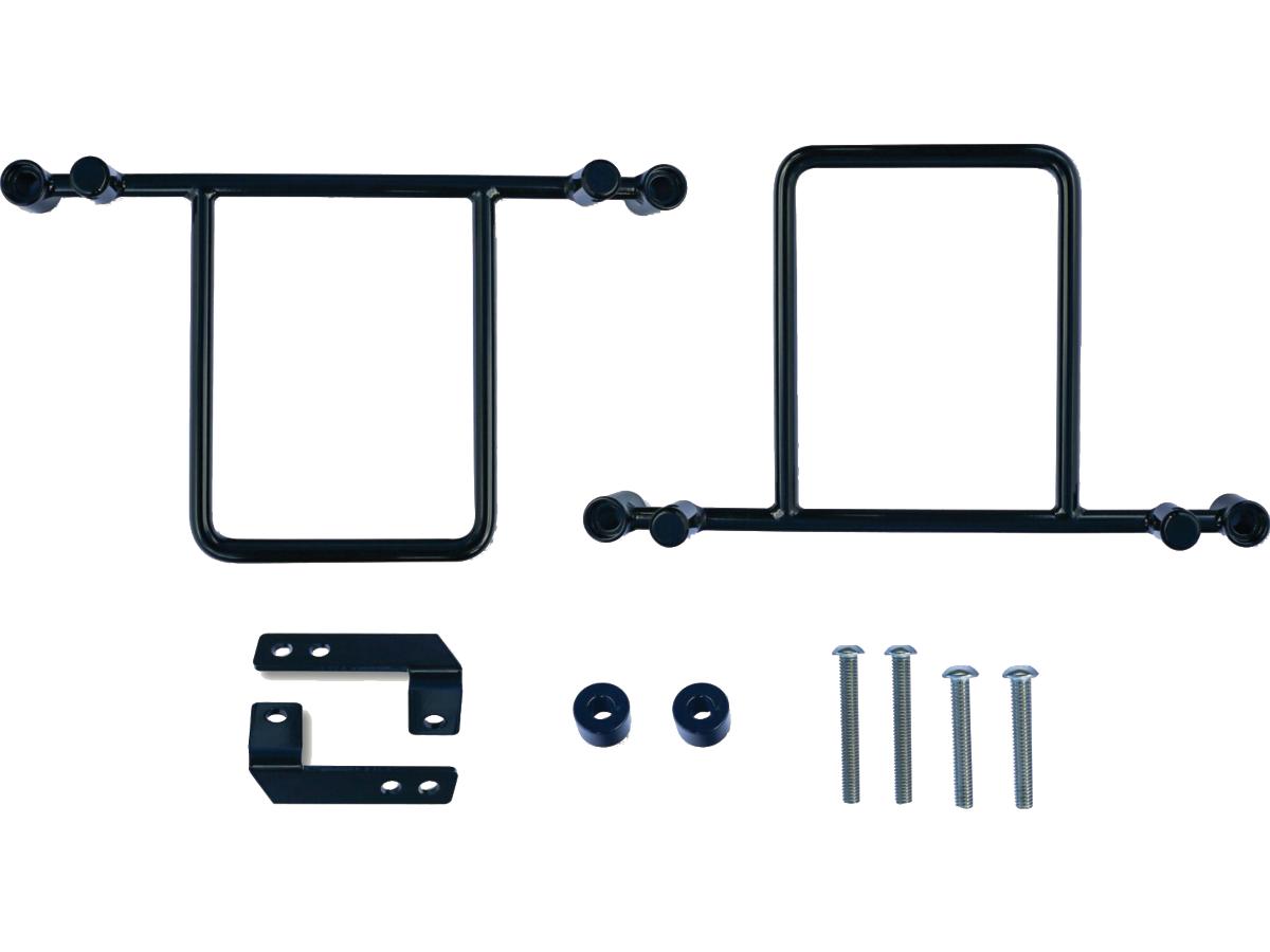 Burly Brand Voyager Saddlebag Mounting Kit Black Powder Coated Burly Brand Default Title