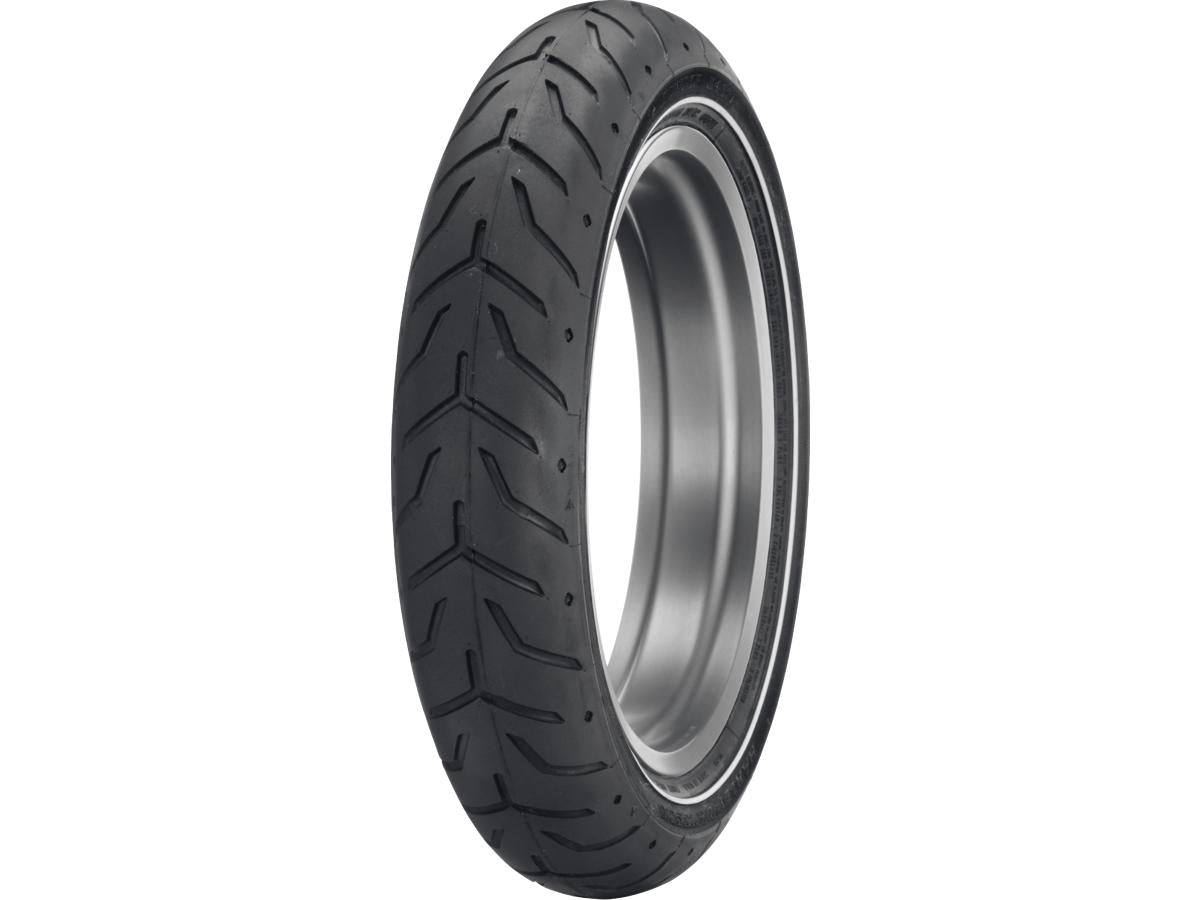 Dunlop D408 Elite Tire 130/80 B 17 65 H Tl Single White Line Dunlop Default Title