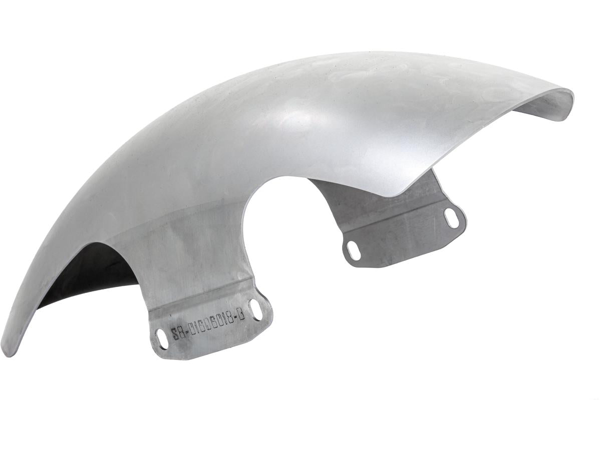 Ricks Motorcycles Steel Front Fender For Softail Models Long Version For Fat Boy Raw 18" Ricks Motorcycles