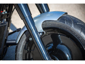 Ricks Motorcycles Steel Front Fender For Softail Models Long Version For Fat Boy Raw 18" Ricks Motorcycles Default Title