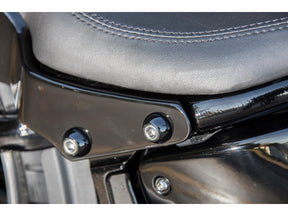 Ricks Motorcycles 240 Tire Rear Fender Kit For M8 Softail With Cover For Closing Gap Between Seat And Tank Ricks Motorcycles