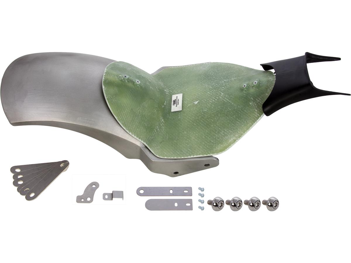 Ricks Motorcycles 260 Tire Rear Fender Kit For M8 Softail With Cover For Closing Gap Between Seat And Tank Ricks Motorcycles