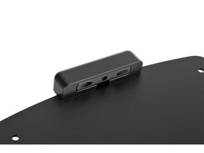 Ricks Motorcycles Short License Plate Side Mount Kit For Softail M8 Short, German Specification Gloss Black Ricks Motorcycles