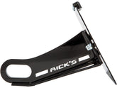 Ricks Motorcycles Long License Plate Side Mount Kit For Softail M8 Long, Austrian Specification Gloss Black Ricks Motorcycles Default Title