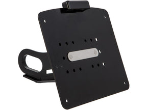 Ricks Motorcycles Long License Plate Side Mount Kit For Softail M8 Long, Austrian Specification Gloss Black Ricks Motorcycles