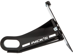 Ricks Motorcycles Long License Plate Side Mount Kit For Softail M8 Long, Austrian Specification Gloss Black Ricks Motorcycles Default Title