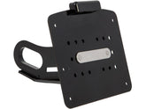 Ricks Motorcycles Long License Plate Side Mount Kit For Softail M8 Long, Swiss Specification Gloss Black Ricks Motorcycles Default Title