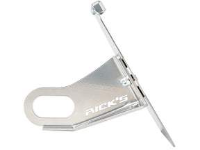 Ricks Motorcycles Side Mount License Plate Bracket Germany Satin Black Powder Coated Ricks Motorcycles